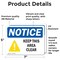 Signmission Safety Culture Sign, 7 in Width, Vinyl Decal, Rectangle OS-2PACK-NS-D-57-L-15871 - alternate 5
